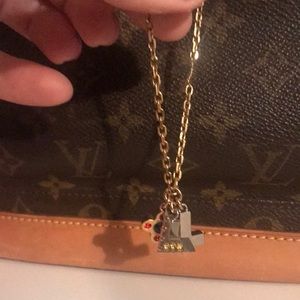 COPY - Authentic Louis Vuitton flower and LV necklace